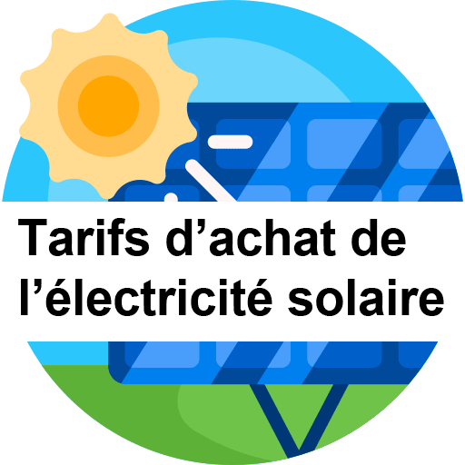 Tarifs achat électricité photovoltaïque